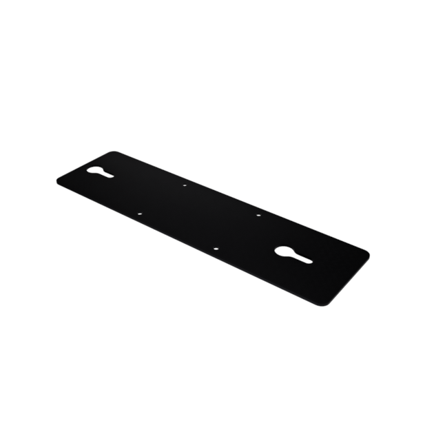 Low mounting plate