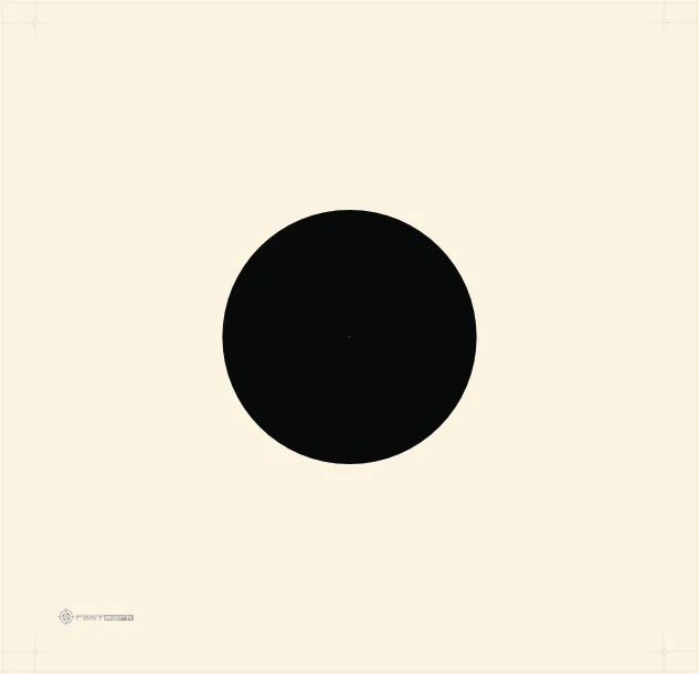 Cible 55x53 élastomère